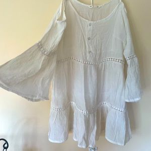 White Boho shirt